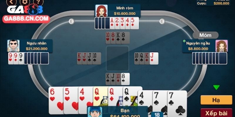 Tổng quan chung về cách chơi Phỏm GA888